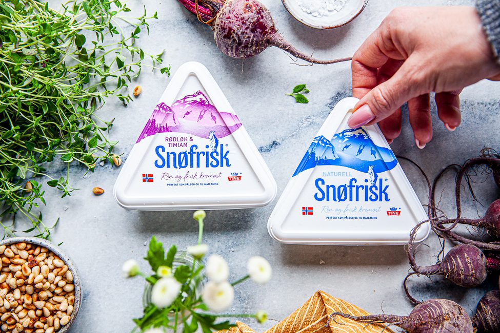snøfrisk, färskost,