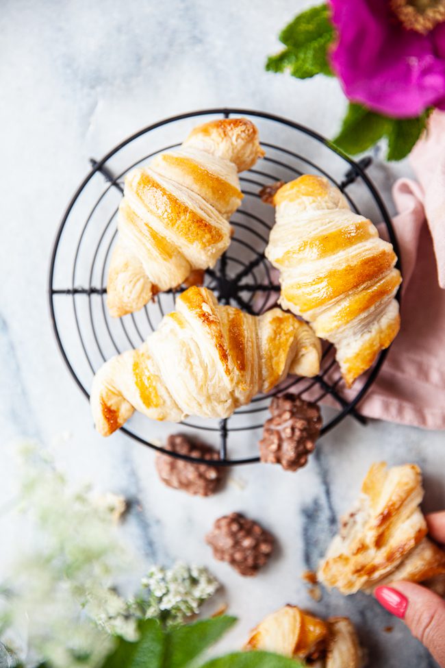 Chokladcroissanter