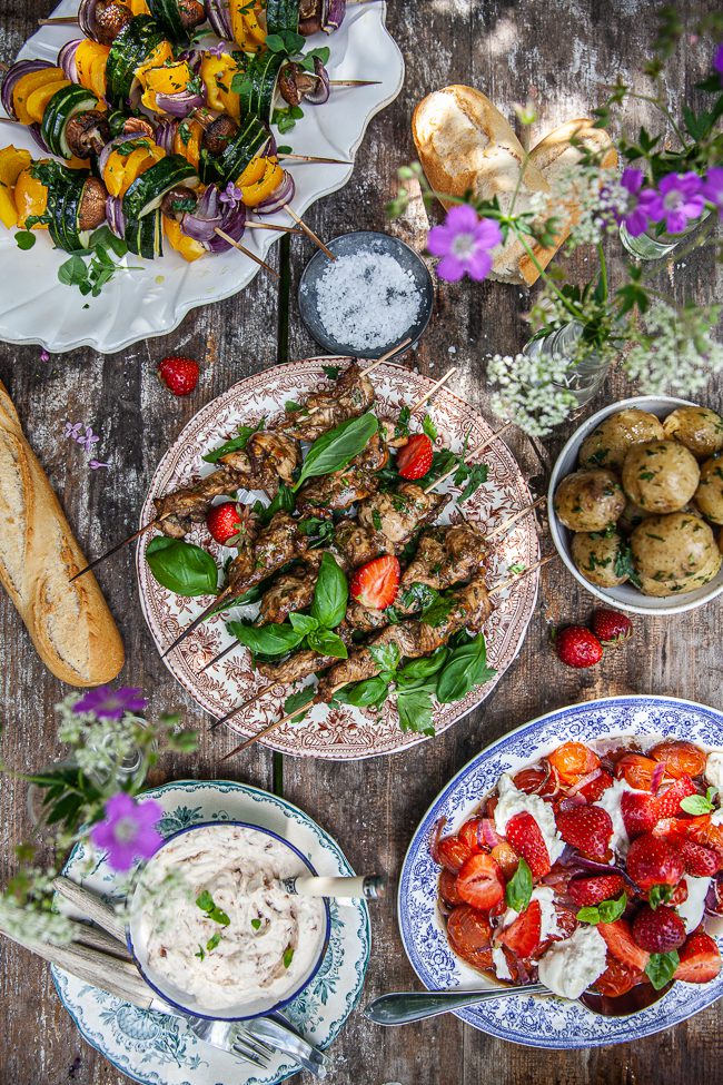 midsommarmat, midsommar