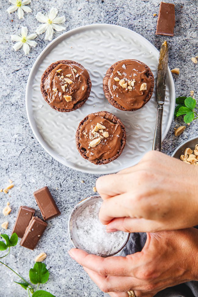 kladdkaksmuffins, muffins, kladdkaka