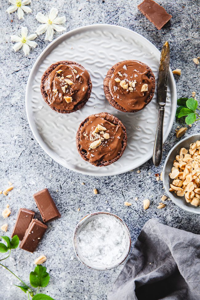 kladdkaksmuffins, muffins, kladdkaka
