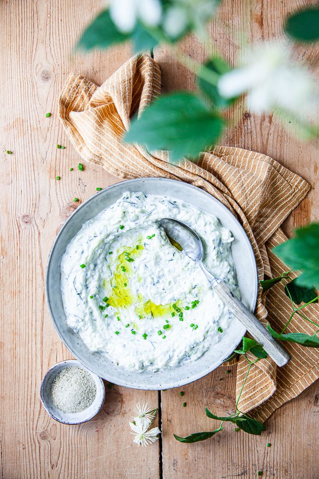 tzatziki med squash