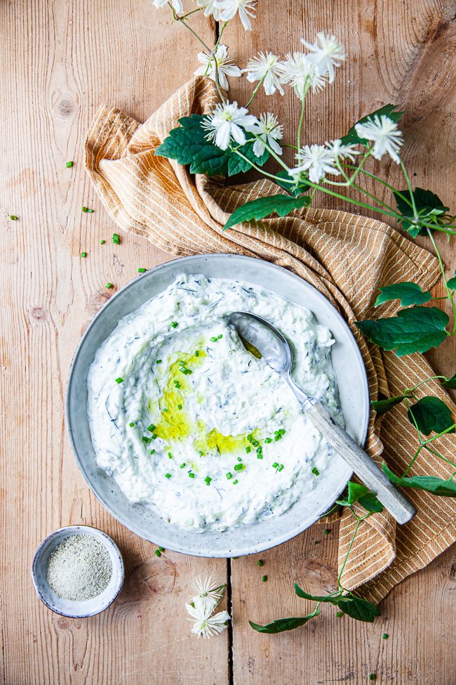 tzatziki med squash