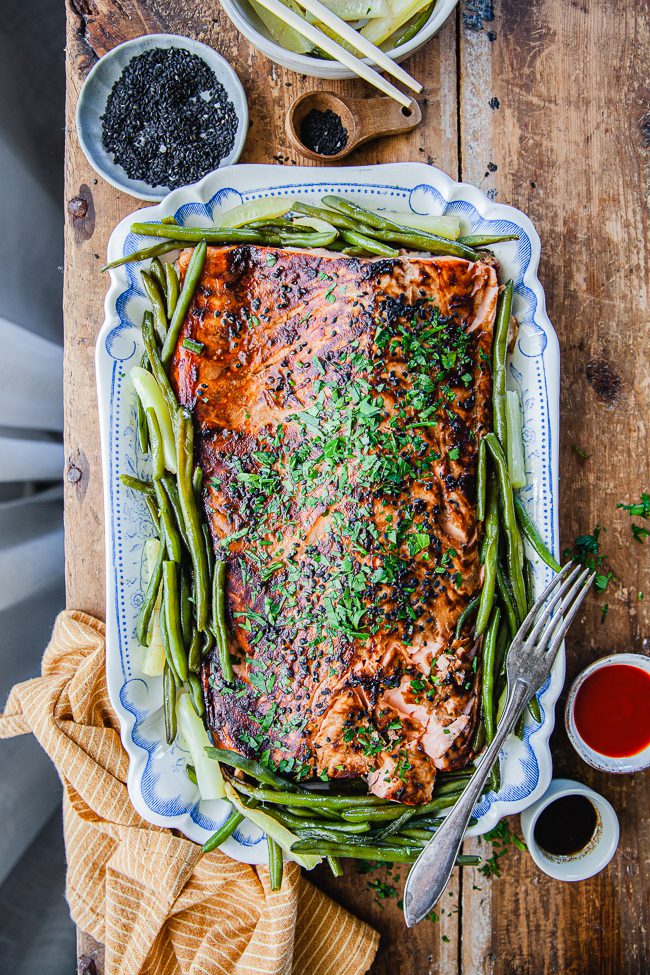 Lax med asiatiska smaker