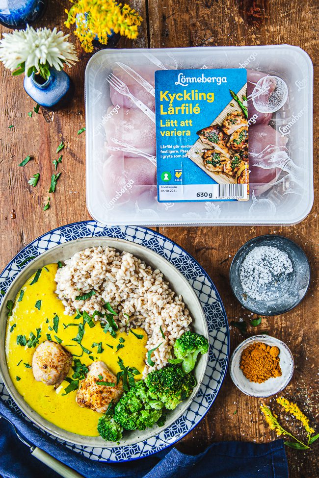currykyckling
