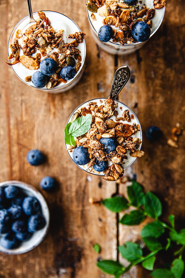 müsli, frukost, granola