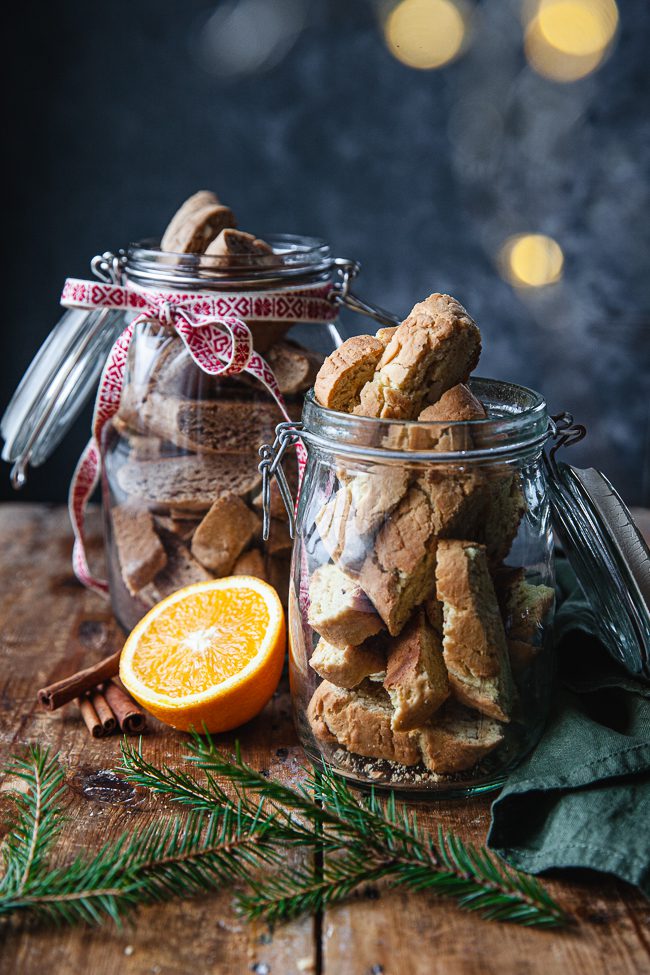 saffransbiscotti, pepparkaksbiscotti,