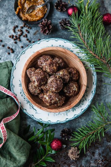 kottbullar, julmat, julbord