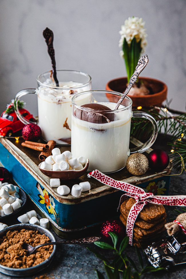 chokladbomb, varm choklad, 