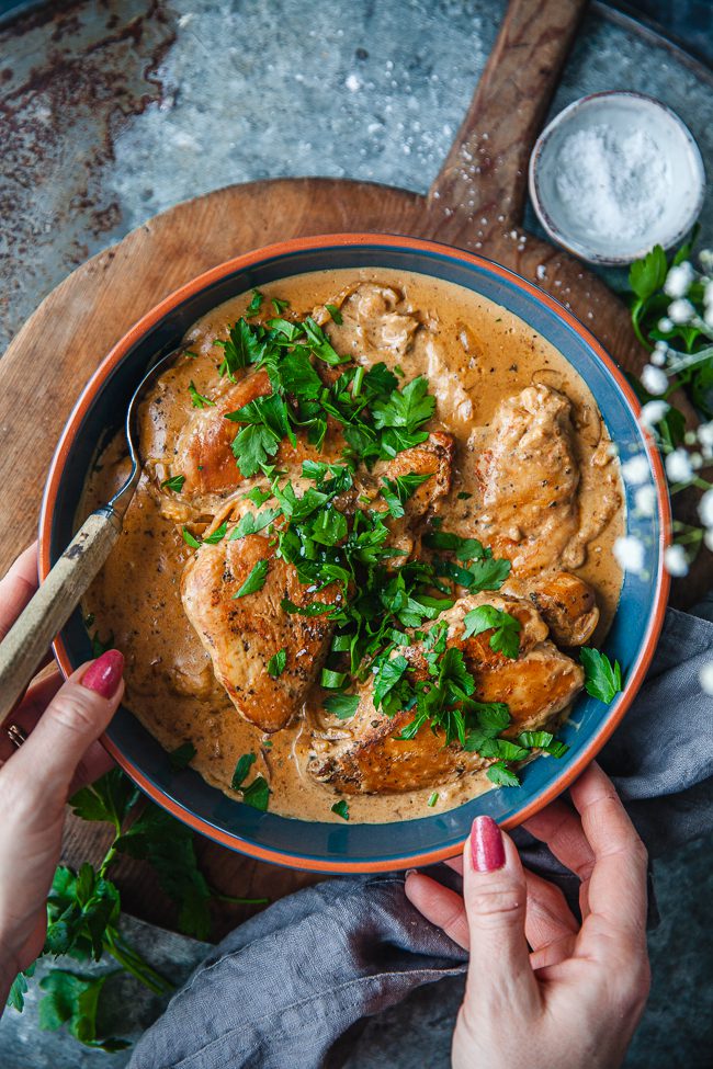 Kyckling i Crock Pot, kycklinggryta, 
