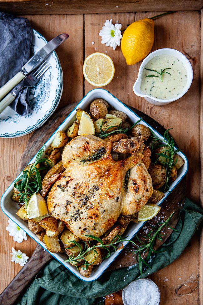 hel kyckling, kyckling i ugn