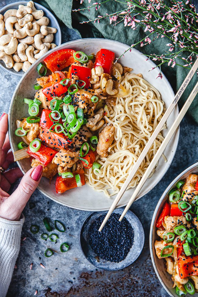 cashewkyckling, kycklingcashew,