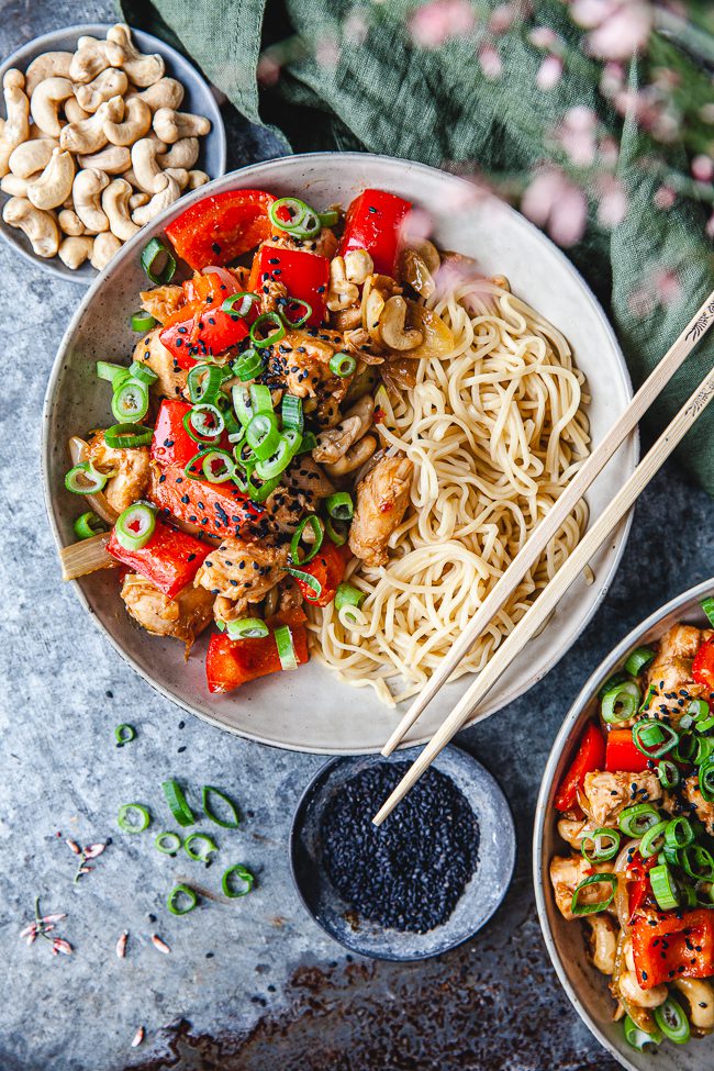 cashewkyckling, kycklingcashew,