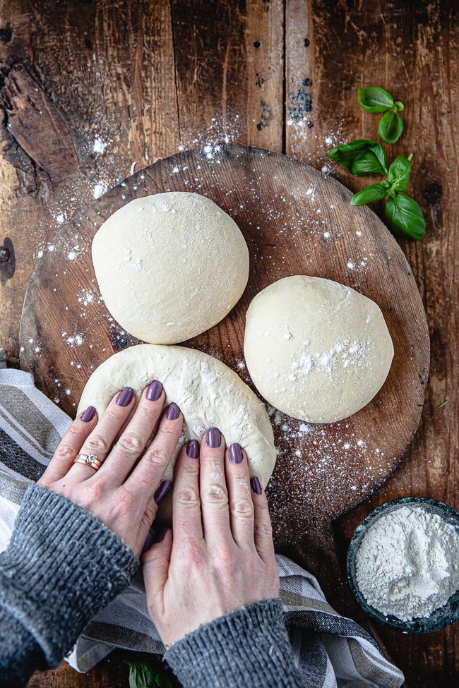 hemgjord pizzadeg, kalljäst pizzadeg