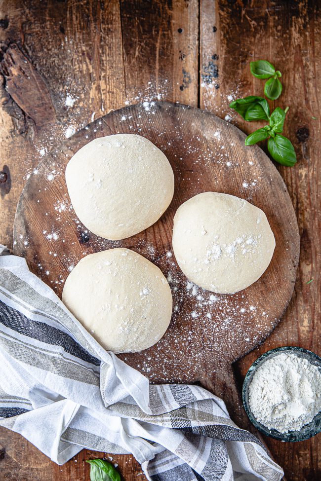hemgjord pizzadeg, kalljäst pizzadeg
