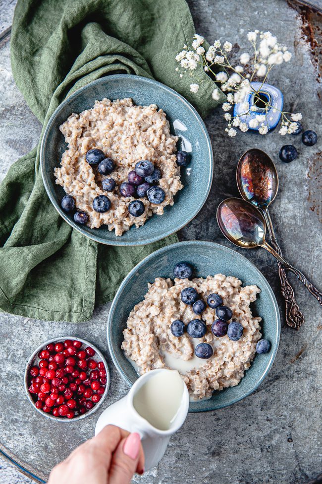 rågflingsgrot, frukost, grot, frukostgrot, nyttig grot, hälsosam grot