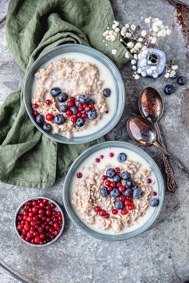rågflingsgrot, frukost, grot, frukostgrot, nyttig grot, hälsosam grot