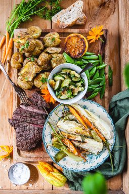 villa puccini, grillmiddag, mat, middag