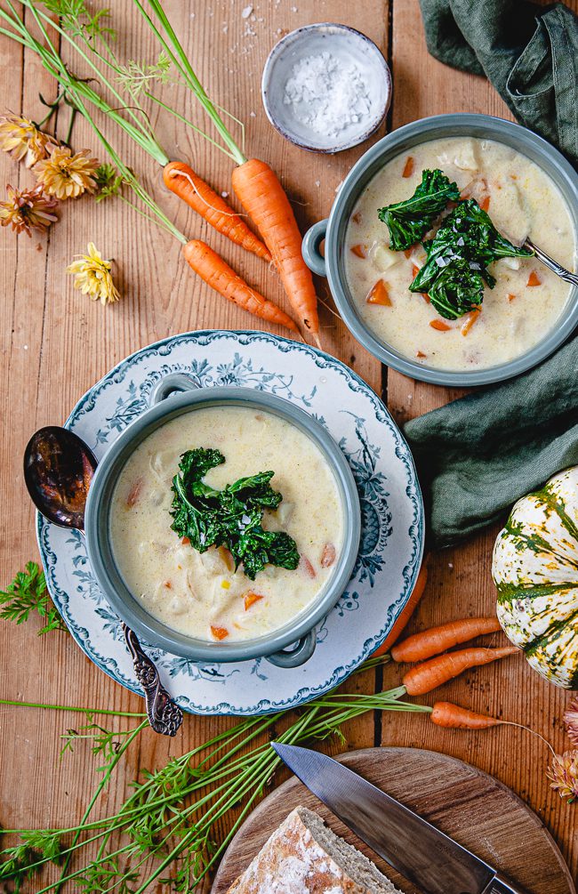 rotfruktssoppa, grönsakssoppa, redd grönsakssoppa, grönsakssoppa med grädde