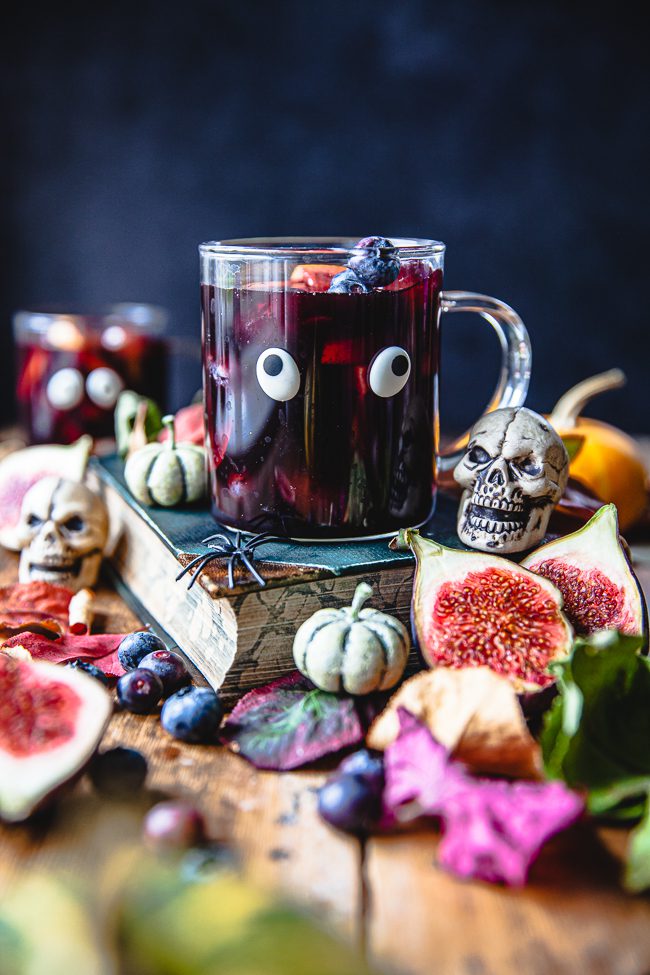 höst, sangria, halloween, drink