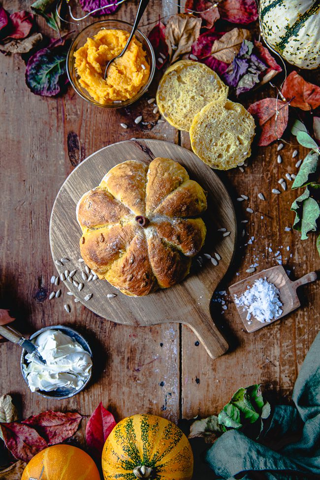 mjukt bröd, pumpa, pumpaformat bröd