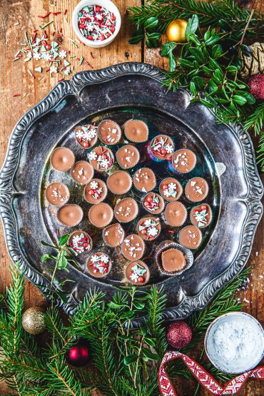 Isnougat, julgodis, ischoklad