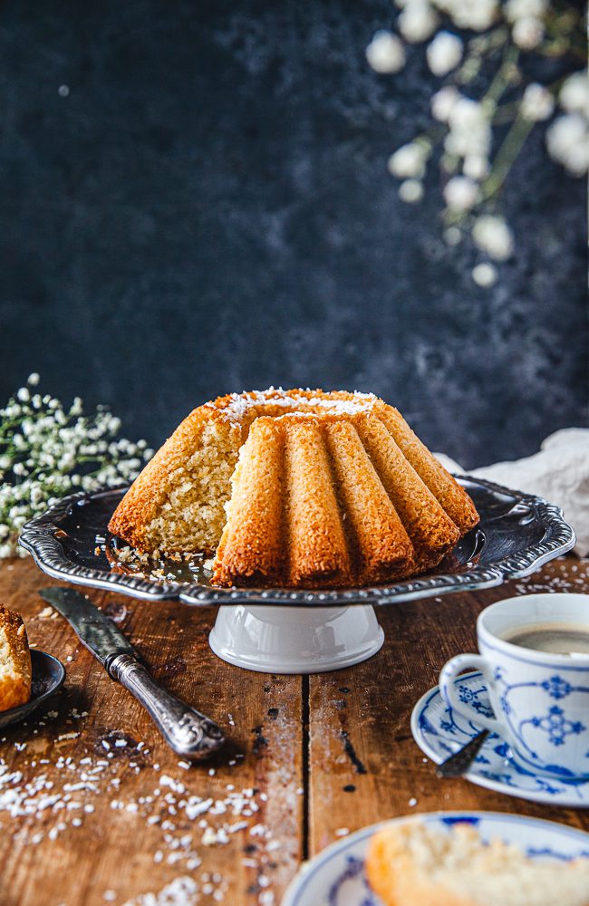 Sockerkaka med kokos, kokossockerkaka