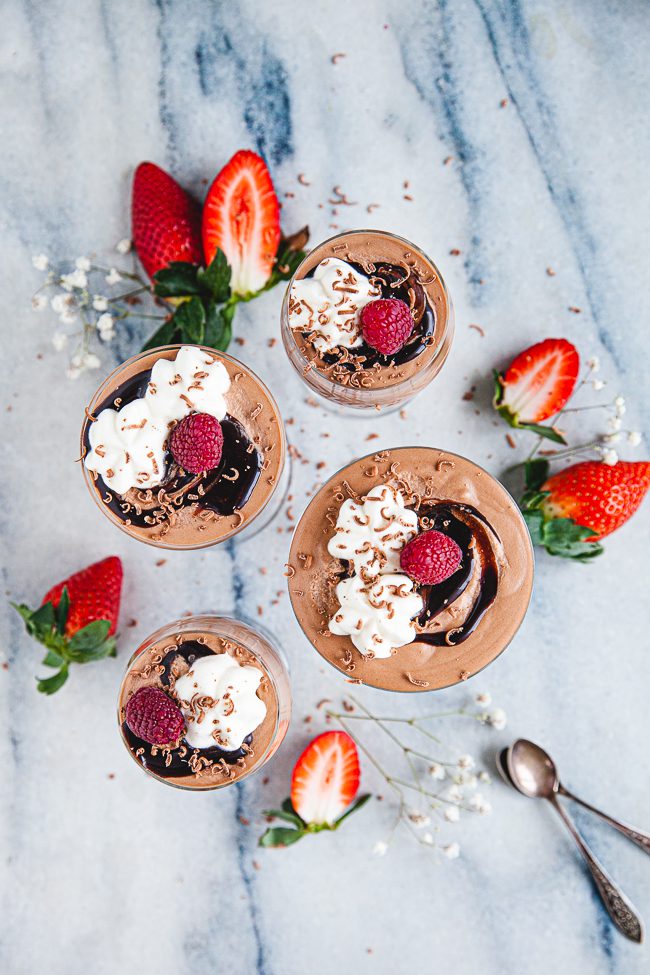 chokladmousse, dessert, efterrätt, choklad