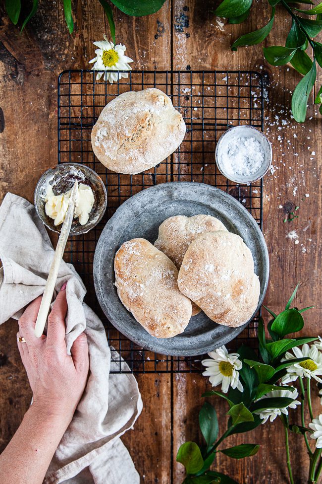 nattjäst bröd, kalljäst bröd, ciabatta