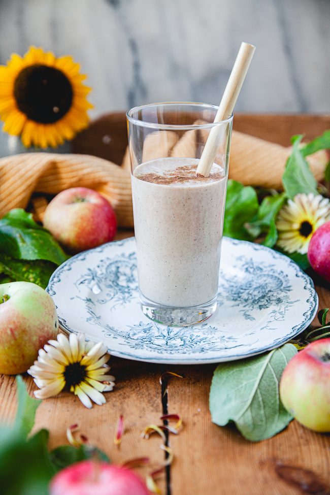 smoothie, äpple, äppelsmoothie, mellanmål, nyttigt mellanmål
