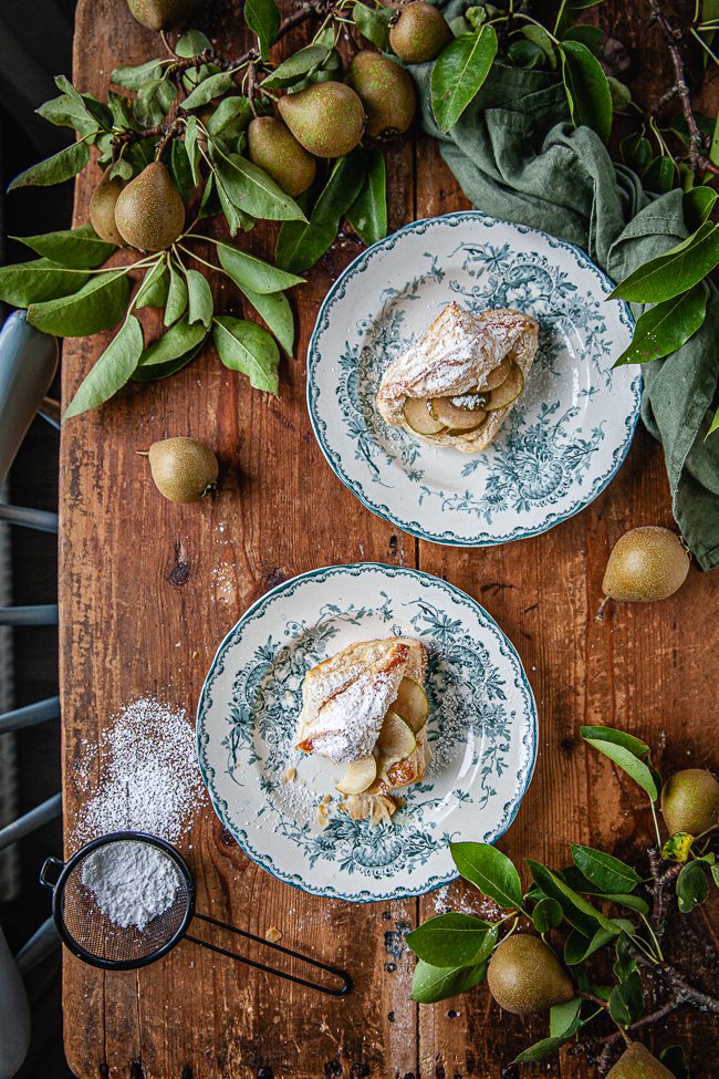 snabb croissant vaniljkräm