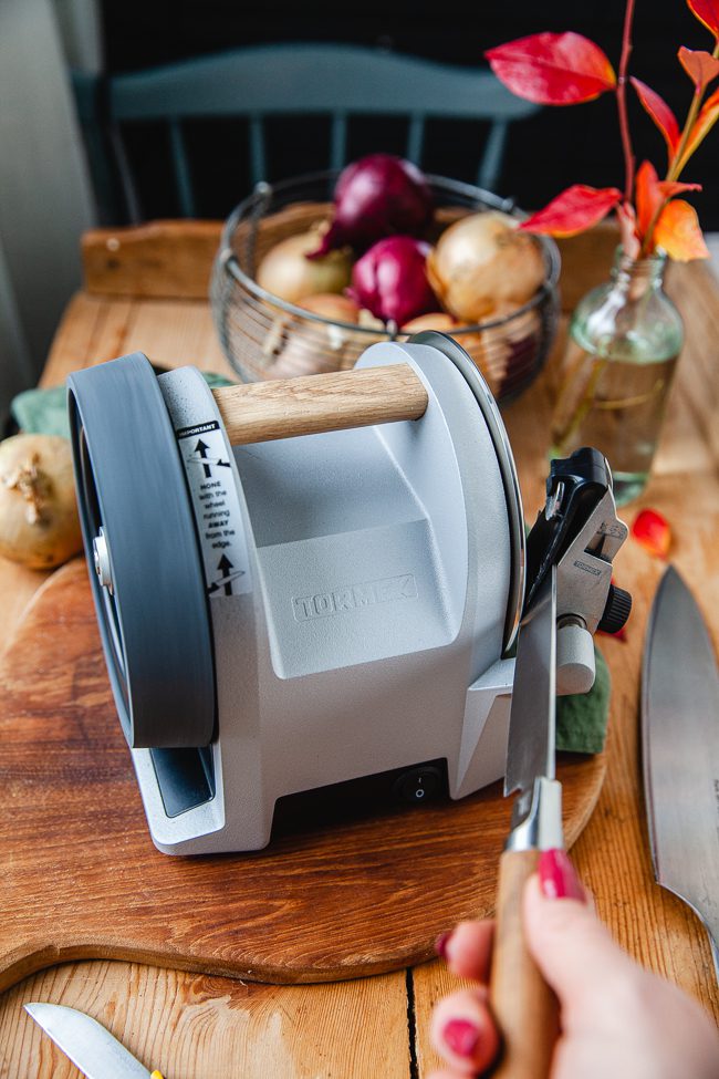 TORMEK, knivslip, slipa knivar hemma