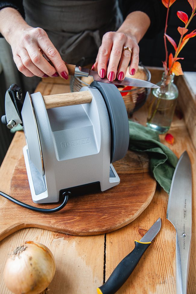 TORMEK, knivslip, slipa knivar hemma