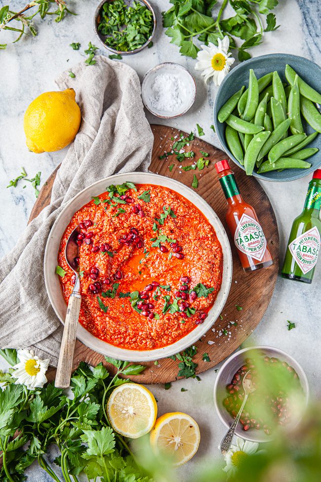 paprikaröra, kall sås, muhammara, dippsås, paprikasås, 