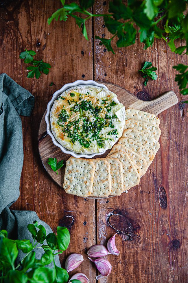 bakad brie, brie i ugn, ugnsbakad brie