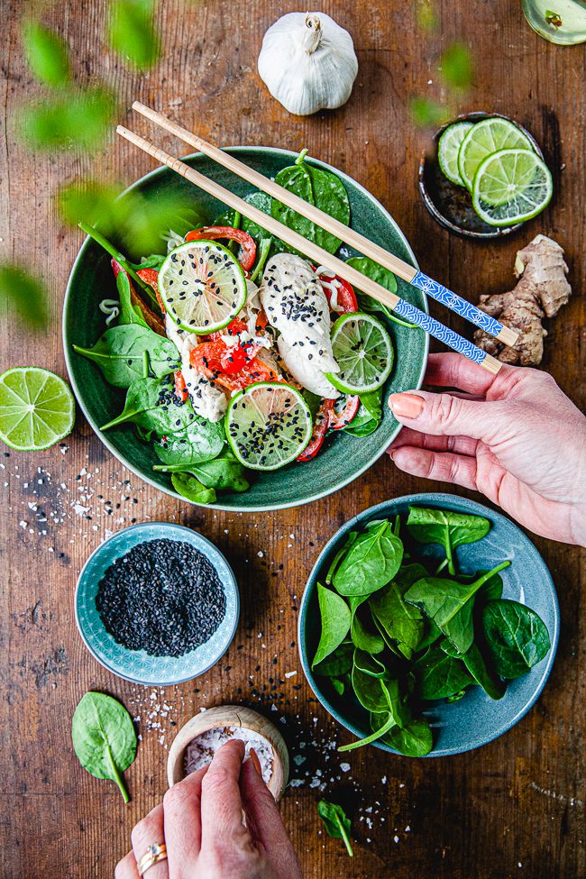 Lime och kokoskyckling, kycklinggryta, asiatisk kyckling, middag på 30 minuter