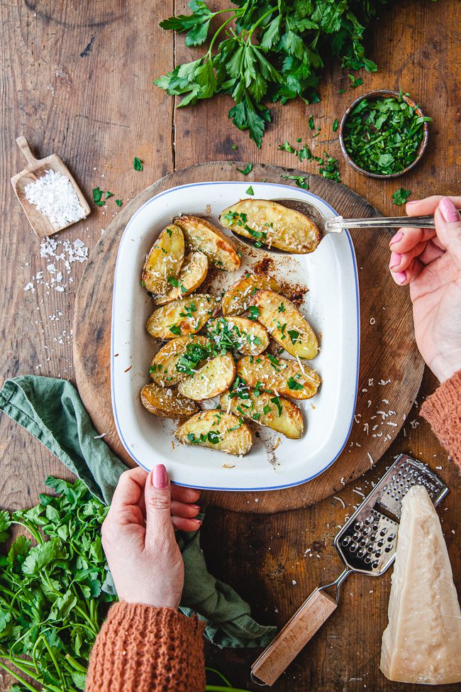 potatis i ugn, potatis med ost, delikatesspotatis i ugn
