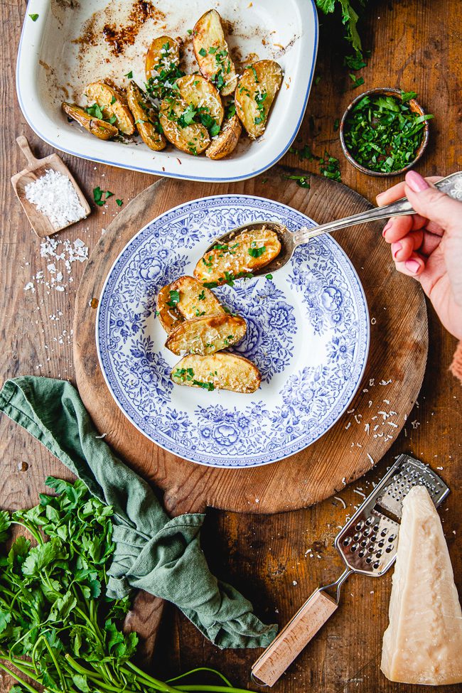 potatis i ugn, potatis med ost, delikatesspotatis i ugn