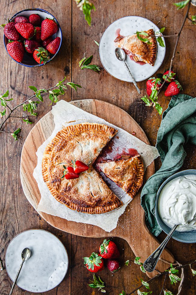smördegspaj, rabarberpaj, paj, mors dag, dessert till mors dag