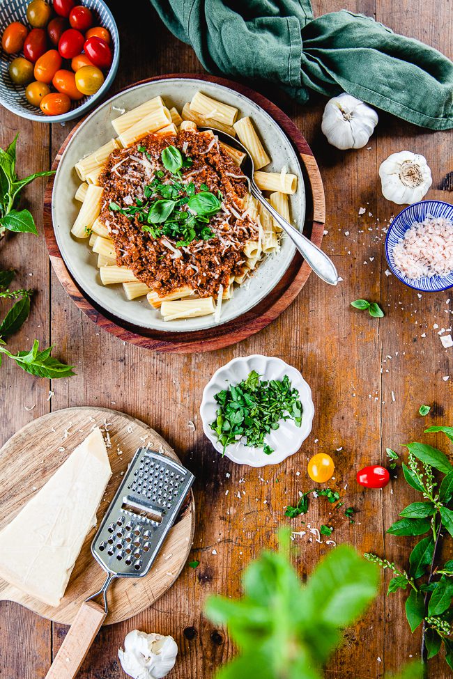 klassisk kottfarssas, bolognese, kottfarssas