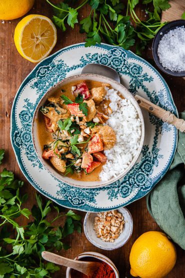 Indisk kycklinggryta