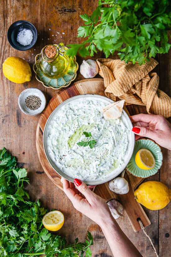 Recept på min BÄSTA tzatziki