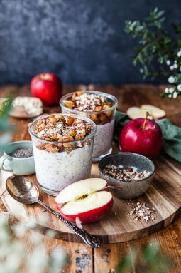 overnightoats med äpple