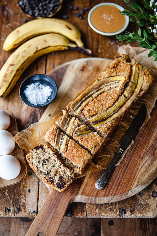 Saftigt bananbröd, perfekt till mellanmål