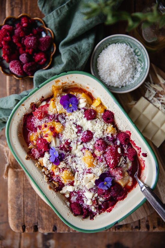 Recept på gino med vit choklad